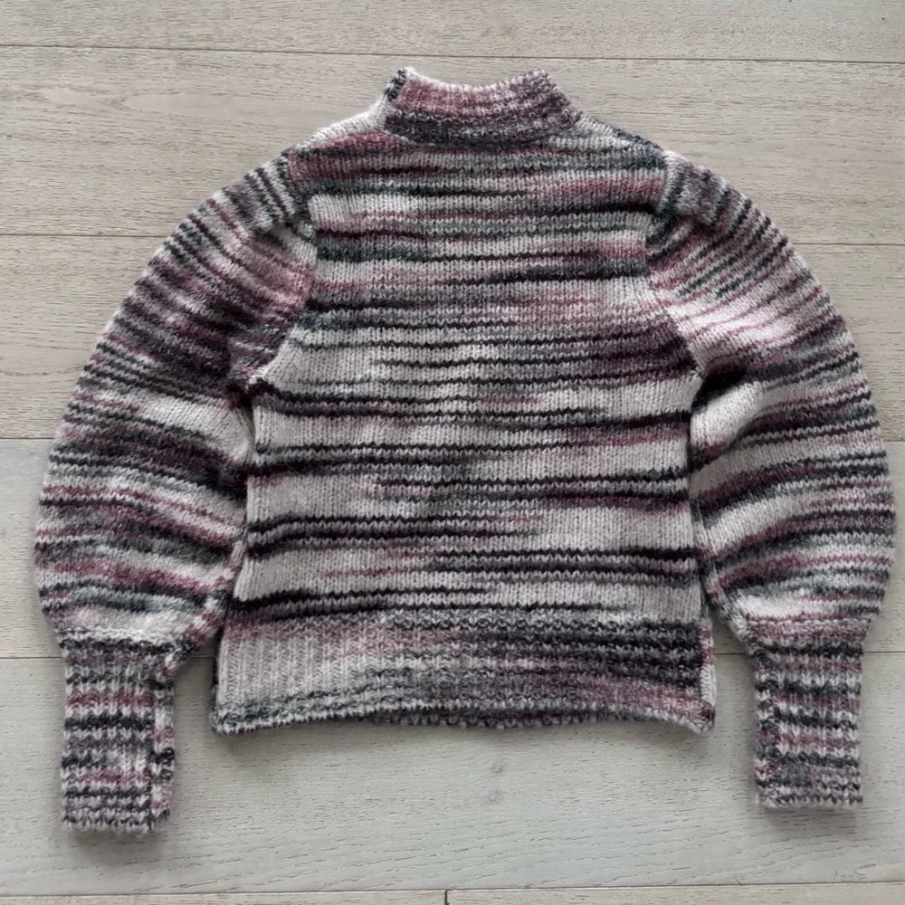 Veronica Beard Alston puff Sweater alpaca blend M